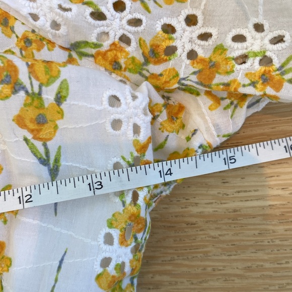 Jessica Simpson Floral Eyelet Mini Dress - Picture 8 of 13